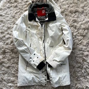 Women's White Winter Jacket
